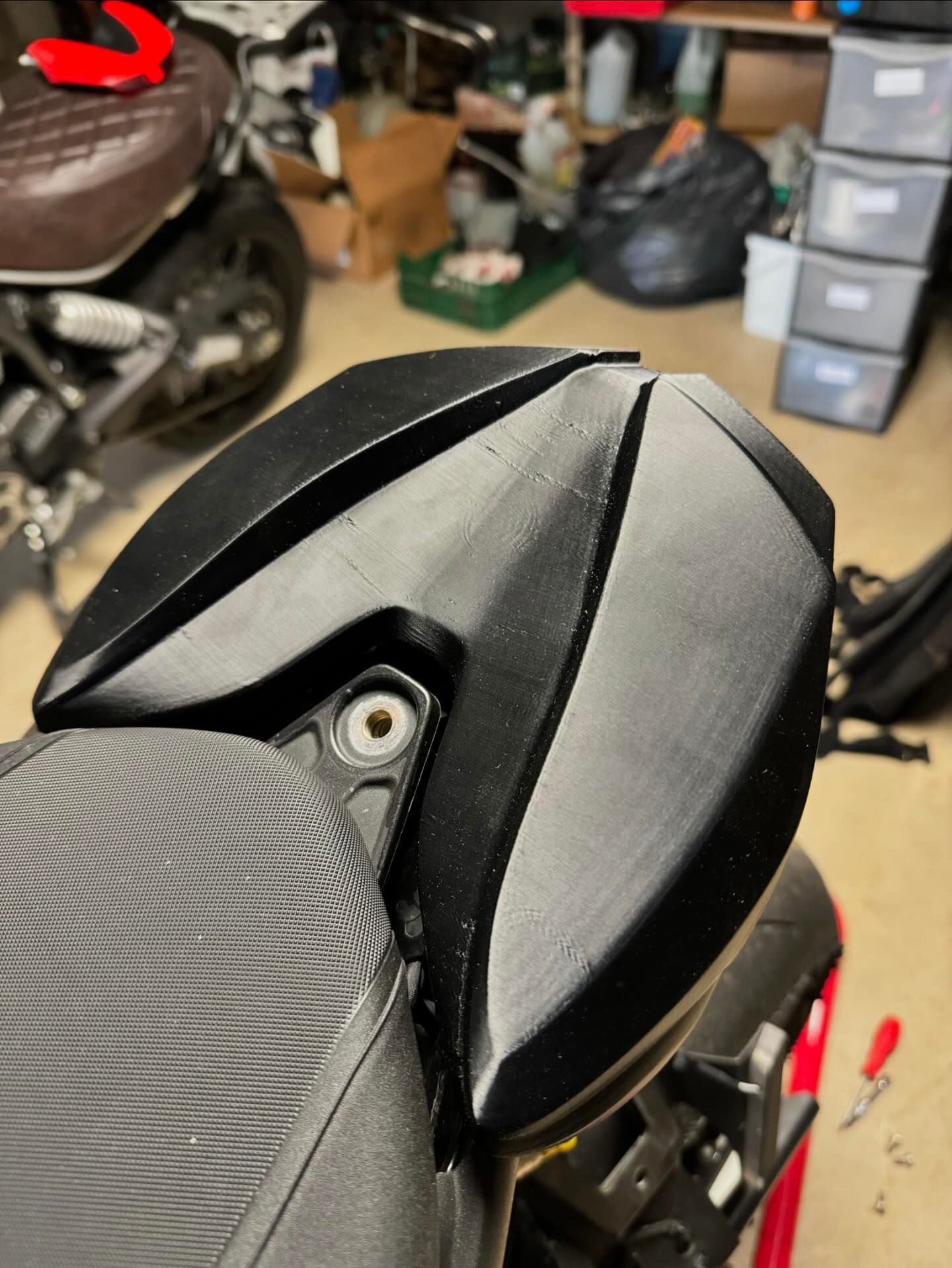 High-performance Race tail fairing for Ducati Hypermotard 950 - REAR LAMP REPLACEMENT - Image 4