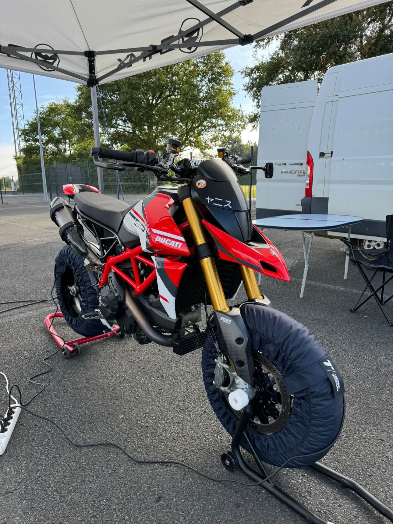 High-performance Race front fairing for Ducati Hypermotard 950 - HEAD LAMP REPLACEMENT - Image 3