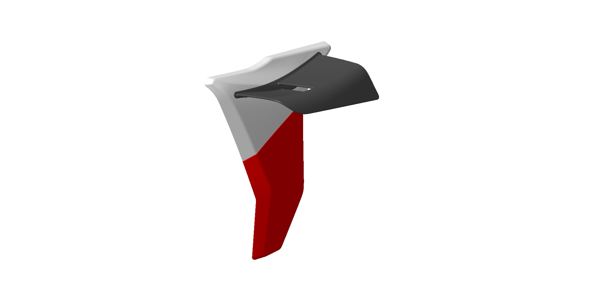 Aerodynamic Winglet Kit for Ducati Hypermotard 950 - Model V4 FLAPS