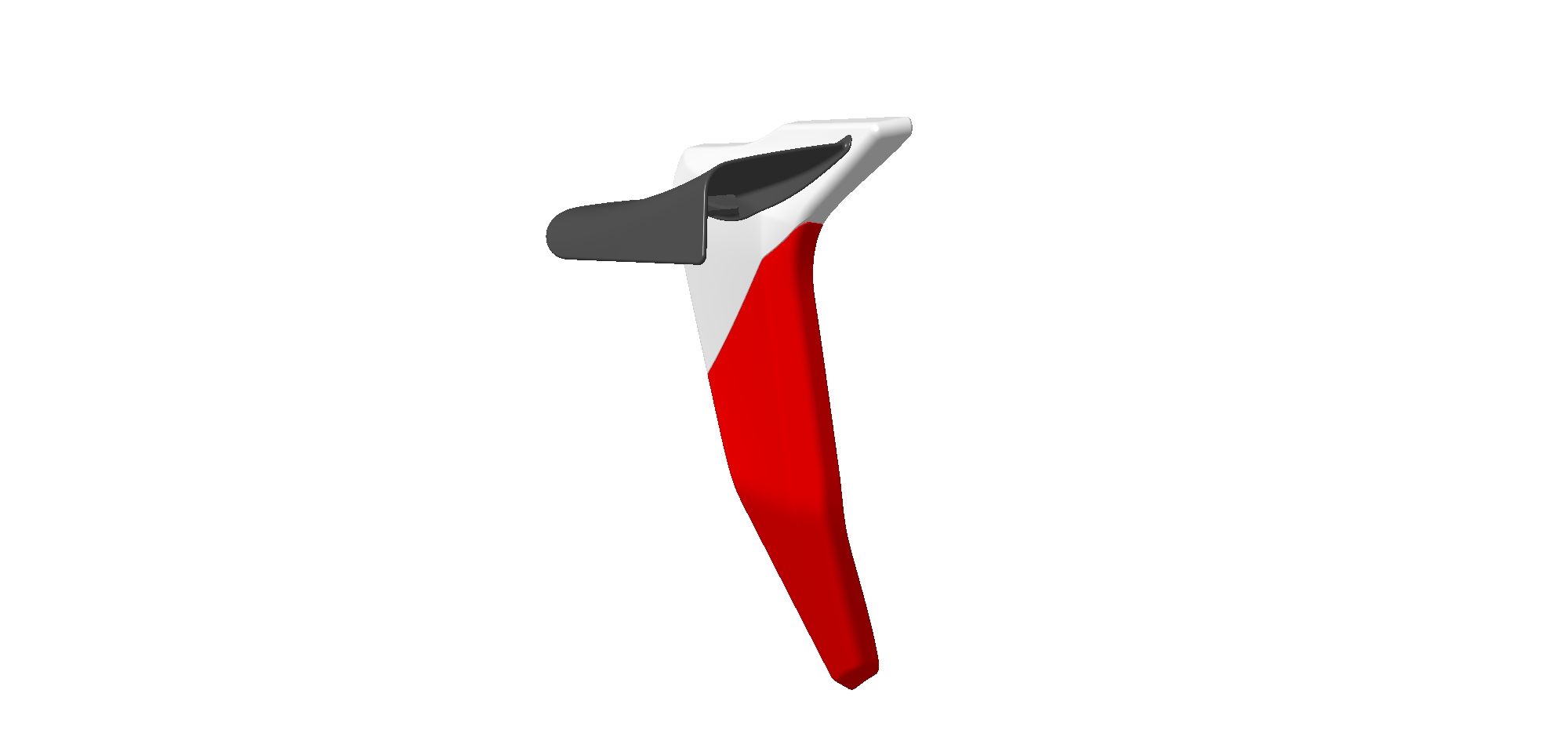 Aerodynamic Winglet Kit for Ducati Hypermotard 950 - Model V4 FLAPS - Image 3