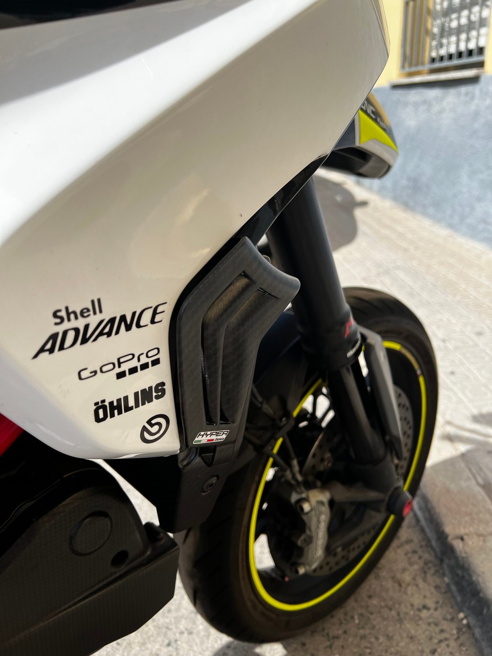 Aerodynamic Winglet Kit for Ducati Hypermotard 821/939 - RADIATOR FLAPS - Image 3