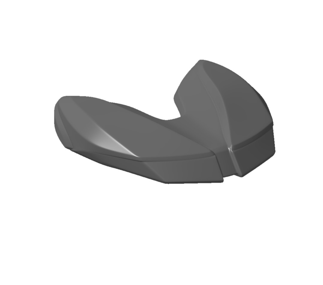 High-performance Race tail fairing for Ducati Hypermotard 950 - REAR LAMP REPLACEMENT