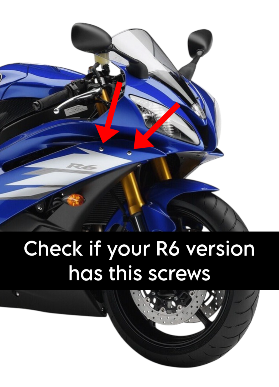 Aerodynamic Winglet Kit for Yamaha YZF R6 - Model Front FLAPS - Image 2