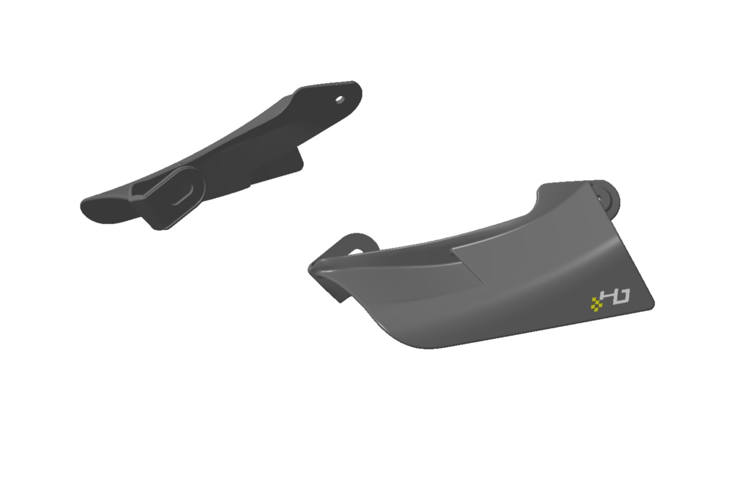 Aerodynamic Winglet Kit for Ducati Panigale 959/1299 - Model V4 style FLAPS - Image 3