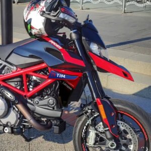 Sticker Set + Aerodynamic Winglet Kit for Ducati Hypermotard 950 - Model V4 FLAPS (MotoGP version)