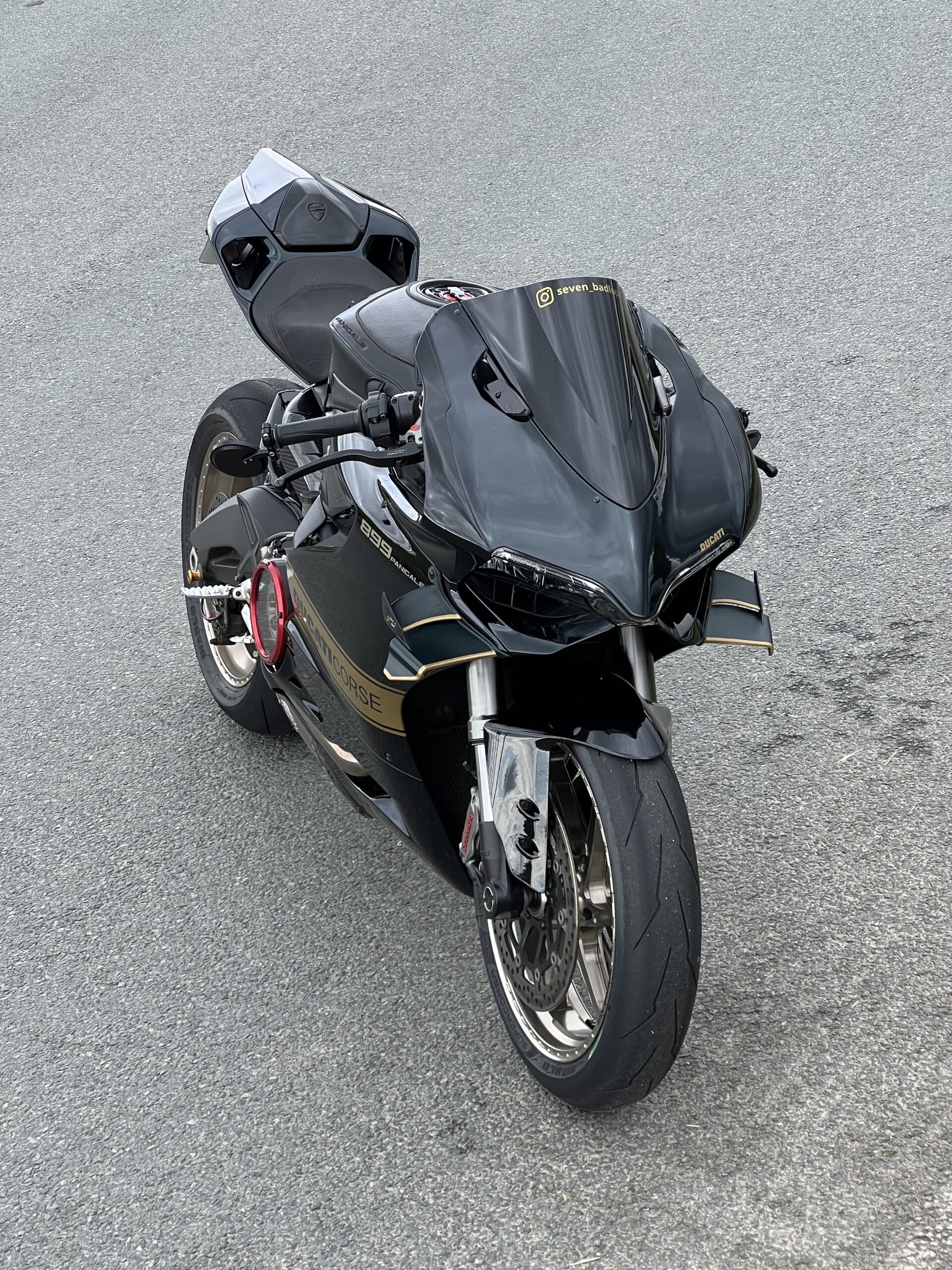 Aerodynamic Winglet Kit for Ducati Panigale 899/1199 - Model (V02) FLAPS - Image 4