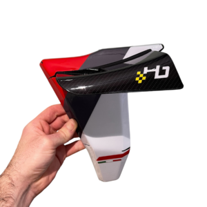 Sticker Set + Aerodynamic Winglet Kit for Ducati Hypermotard 950 - Model V4 FLAPS (SP 2024 version)