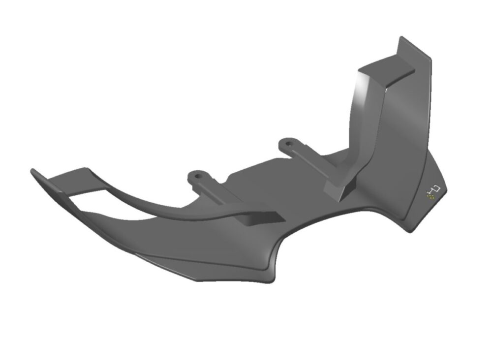 Aerodynamic headlight Winglet Kit for Triumph Street / Speed Triple 660/765/1200