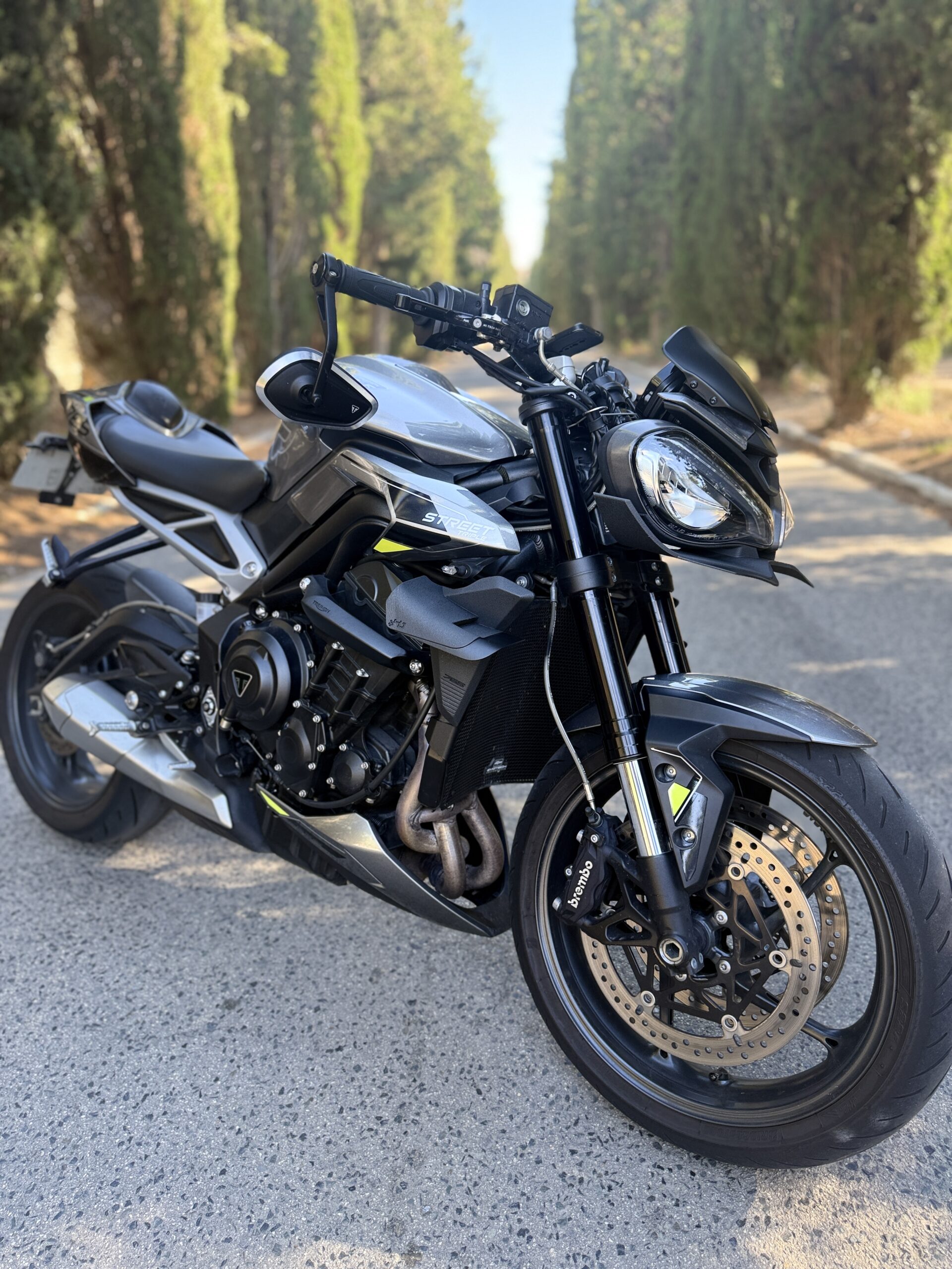 Aerodynamic headlight Winglet Kit for Triumph Street / Speed Triple 660/765/1200 - Image 5