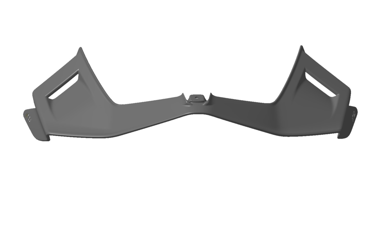 Aerodynamic front Winglet Kit for Ducati Panigale V4 - Model GP FLAPS - Image 2