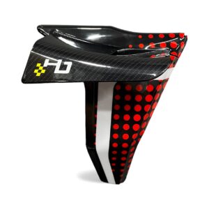 Sticker Set + Aerodynamic Winglet Kit for Ducati Hypermotard 950 - Model V4 FLAPS (RVE version)