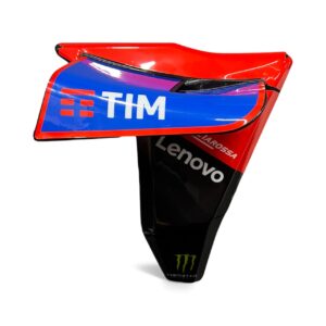 Sticker Set + Aerodynamic Winglet Kit for Ducati Hypermotard 950 - Model V4 FLAPS (MotoGP version)